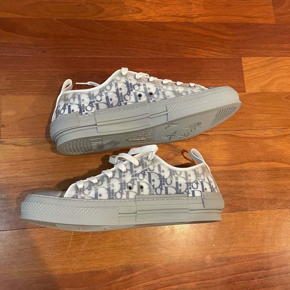 Dior B23 White/Grey/Navy Size 12 Men’s (EU45) - Picture 11 of 14